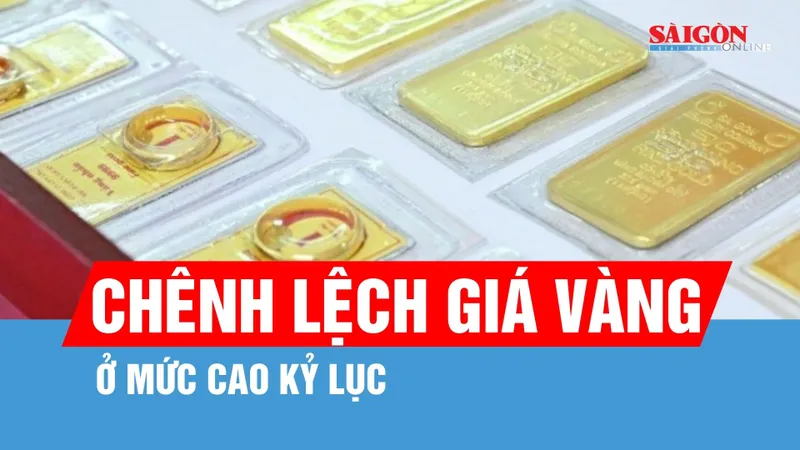Chiều 19-3, giá vàng giảm thêm 2,9 - 3,4 triệu đồng/lượng
