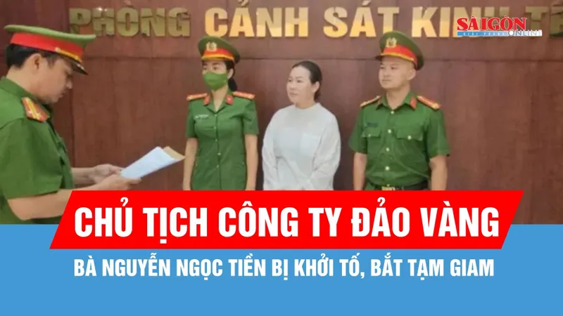 Bắt Chủ tịch HĐQT Công ty dịch vụ bất động sản Đảo Vàng