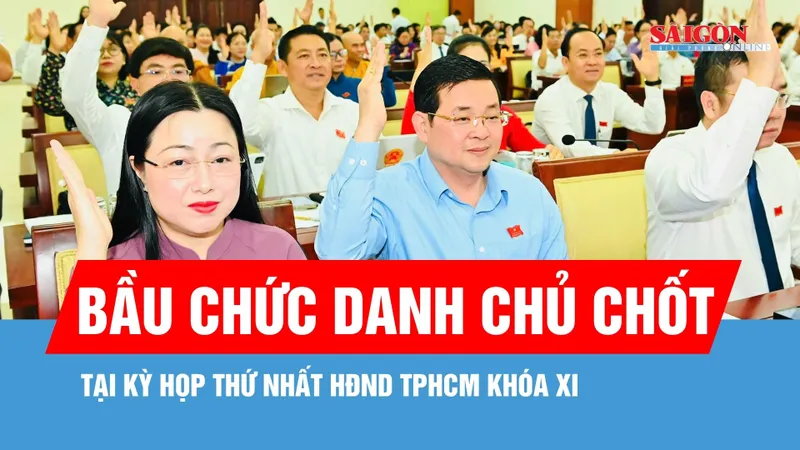Kỳ họp thứ nhất HĐND TPHCM khóa XI sẽ bầu chức danh chủ chốt HĐND, UBND Thành phố