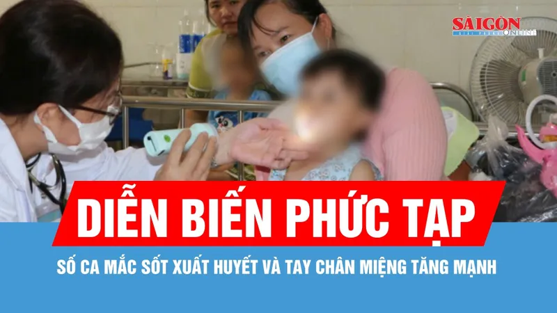 ĐBSCL: Số ca sốt xuất huyết và tay chân miệng tăng mạnh, ghi nhận 1 ca tử vong
