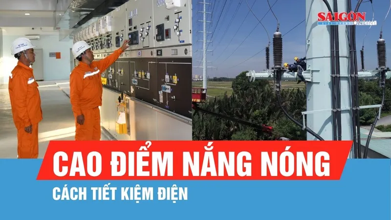 Cách tiết kiệm điện trong cao điểm nắng nóng