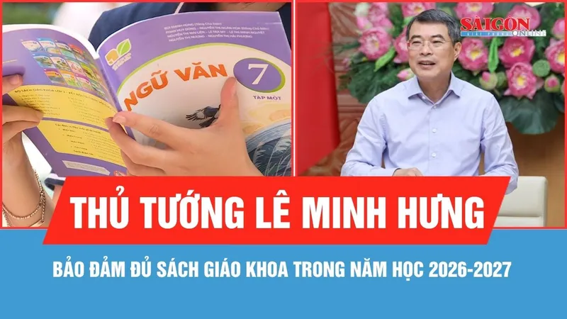 Bảo đảm đủ sách giáo khoa trong năm học 2026-2027