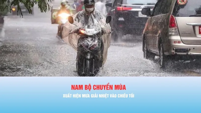 Podcast bản tin tối 26-4: Nam bộ chuyển mùa, xuất hiện mưa giải nhiệt vào chiều tối