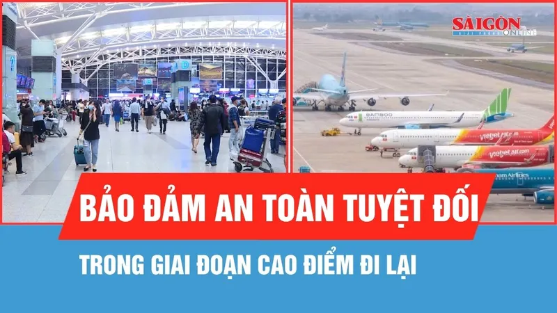 Sân bay Nội Bài dự kiến khai thác hơn 650 chuyến bay ngày cao điểm 29-4