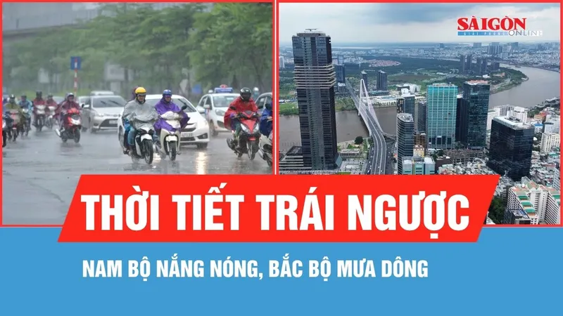 Hôm nay, 10-5: Nam bộ nắng nóng, Bắc bộ có mưa dông