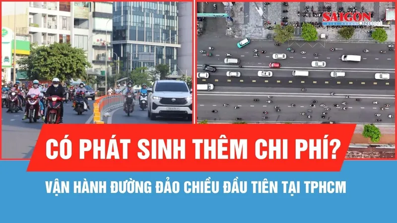 TPHCM: Từ ngày 15-5, chính thức tổ chức giao thông linh hoạt theo thời gian trên đường Cộng Hòa