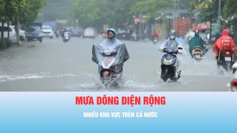 Podcast bản tin trưa 18-5: Nhiều nơi tiếp tục có mưa rào, nhiệt độ giảm