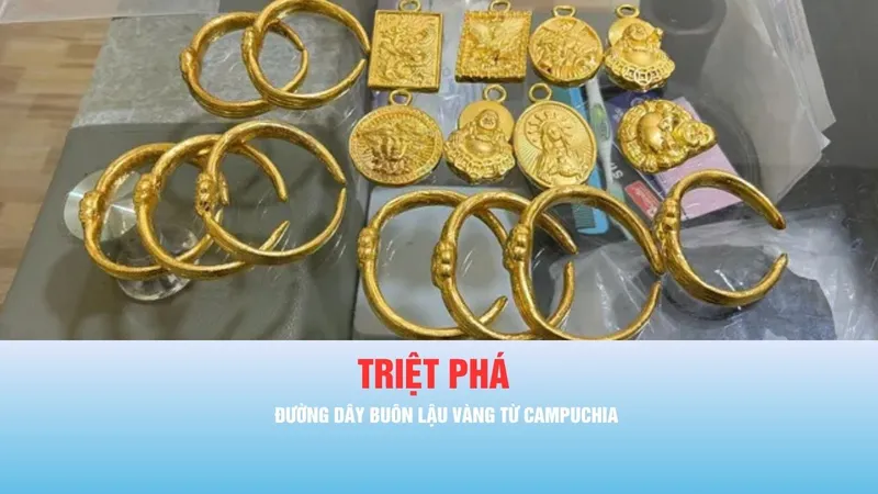 Podcast bản tin trưa 20-5: Công an TPHCM triệt phá đường dây buôn lậu vàng từ Campuchia