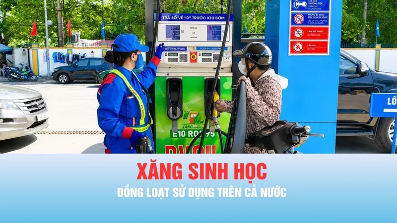 Podcast bản tin trưa 1-6: Từ hôm nay 1-6: Đồng loạt sử dụng xăng sinh học