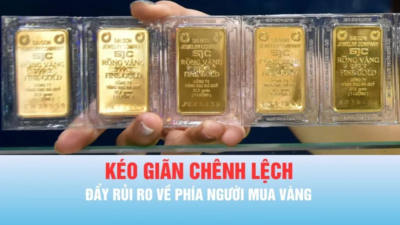 Podcast bản tin chiều 5-6: Chênh lệch mua/bán đến 4 triệu đồng/lượng, đẩy rủi ro về phía người mua vàng