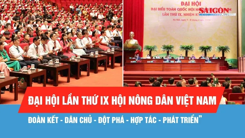600 đại biểu dự Đại hội lần thứ IX Hội Nông dân Việt Nam