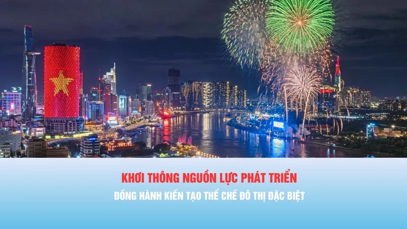 Khơi thông nguồn lực phát triển - Đồng hành kiến tạo thể chế đô thị đặc biệt
