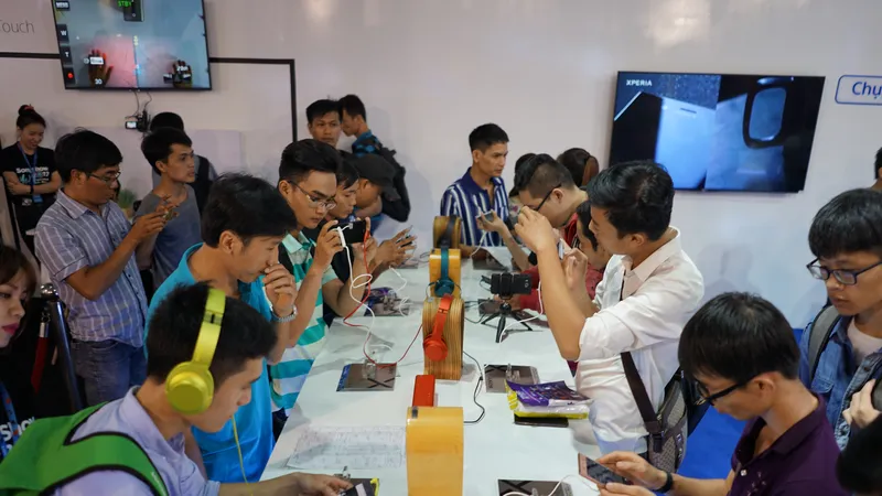 Trải nghiệm sản phẩm mới ở Sony Show 2017
