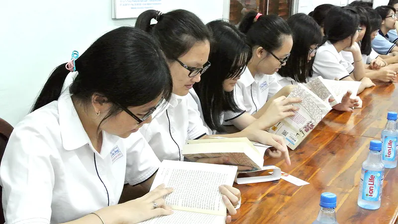 Xây dựng thói quen đọc sách trong trường học để nâng cao văn hóa đọc