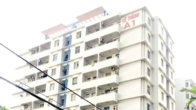 Chung cư “2 không” lô A Lê Thành (quận Bình Tân) 