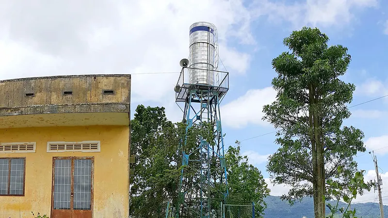  Công trình giếng khoan ở thôn Đông Hồ, xã Proh, huyện Đơn Dương bị bỏ hoang ngay sau khi hoàn thành