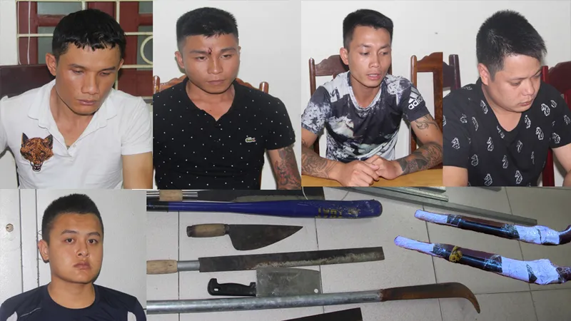Nhóm đối tượng chuyên dùng súng bắn vào nhà dân sa lưới