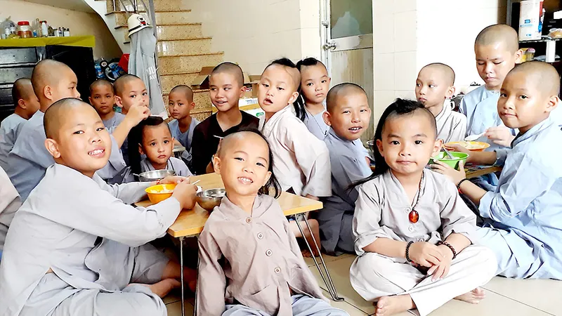 Nét hồn nhiên, vô tư của những đứa trẻ ở mái ấm Bình An