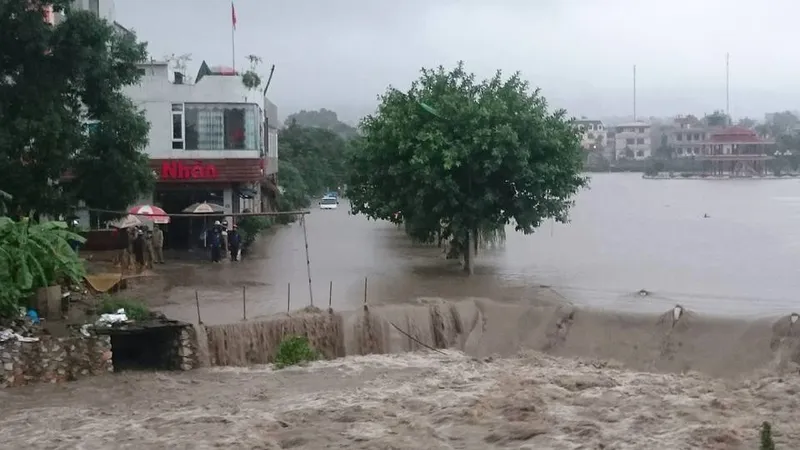 Đợt mưa lớn ở Bắc bộ có khả năng kéo dài đến hết ngày 5-8
