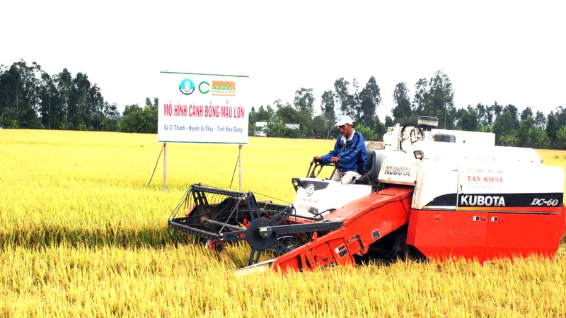 Đẩy mạnh cơ giới hóa nông nghiệp là khâu then chốt trong thời kỳ công nghiệp 4.0