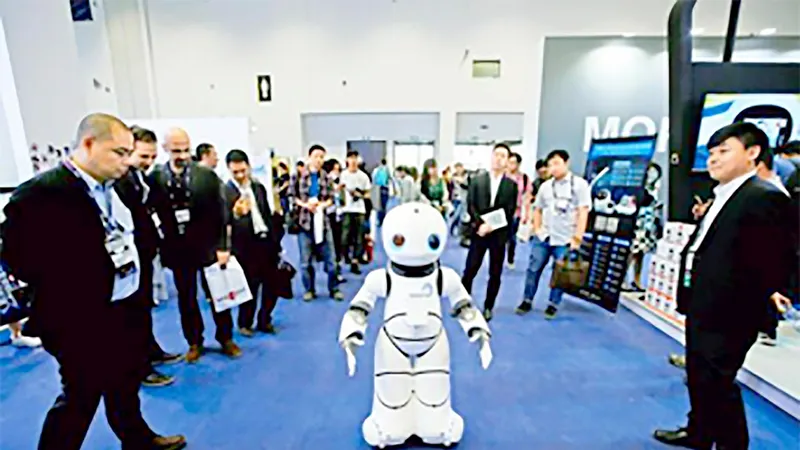Sản phẩm robot do Trung Quốc chế tạo