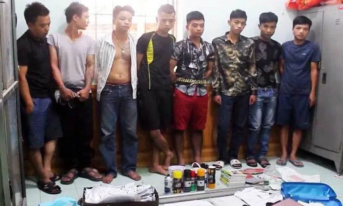 Bắt 8 đối tượng cho vay nặng lãi