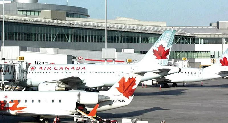 Một sân bay tại Canada 