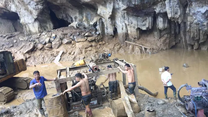 Phạt tù chủ mỏ khai thác vàng trái phép làm 2 người thiệt mạng