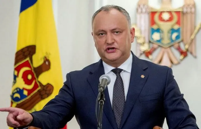 Tổng thống Moldova Igor Dodon. Nguồn: EPA