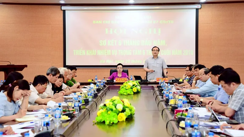 Quang cảnh hội nghị. Ảnh:DANGCONGSAN.VN