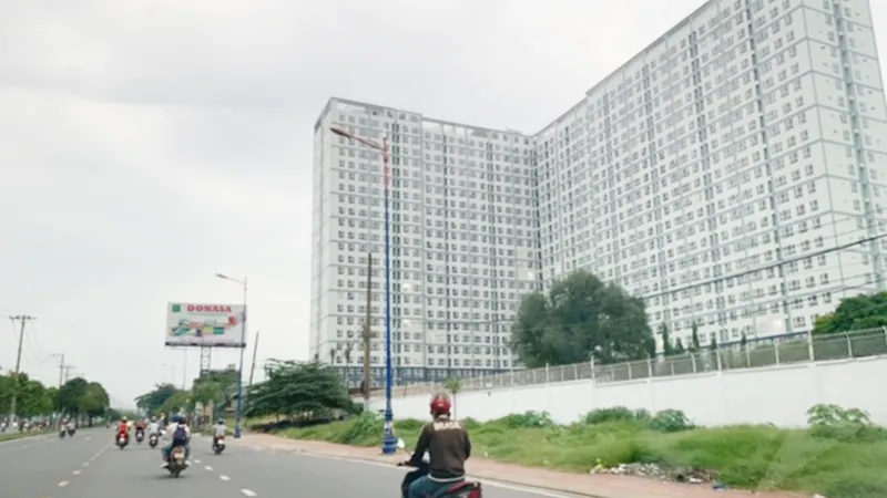 Một dự án nhà ở vừa hoàn thành tại quận 9, TPHCM Ảnh: PHAN LÊ