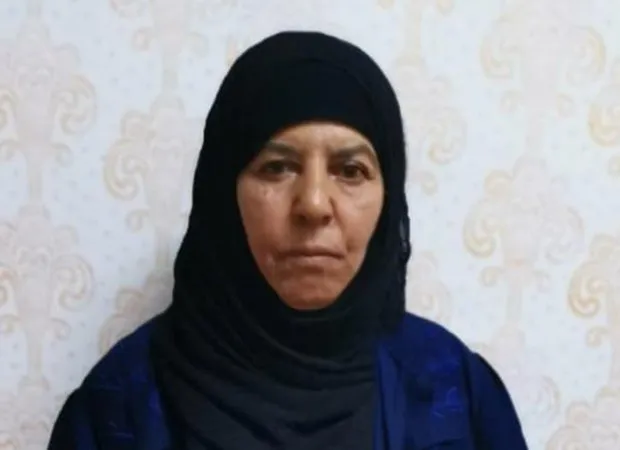 Chị gái của cựu thủ lĩnh IS Abu Bakr Baghdadi. (Nguồn: Hindustan Times)