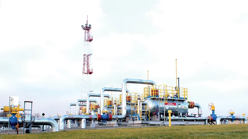 Đường ống dẫn dầu của Nga đến châu Âu đi qua Ukraine Ảnh: Gazprom.ru 
