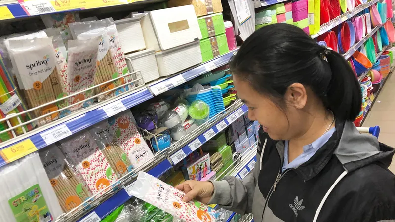 Co.opmart không kinh doanh ống hút nhựa để bảo vệ môi trường sống