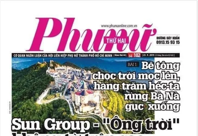 Báo Phụ nữ TPHCM bị tước quyền hoạt động báo điện tử trong 1 tháng