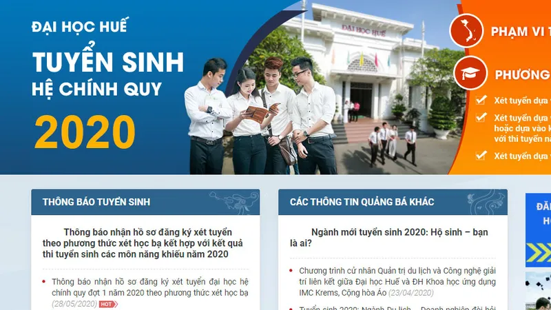 Chạy đua tuyển sinh đại học ở miền Trung