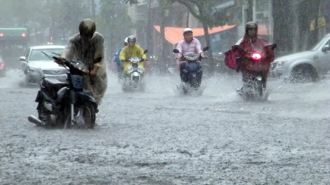 Áp thấp gây mưa đến 500mm