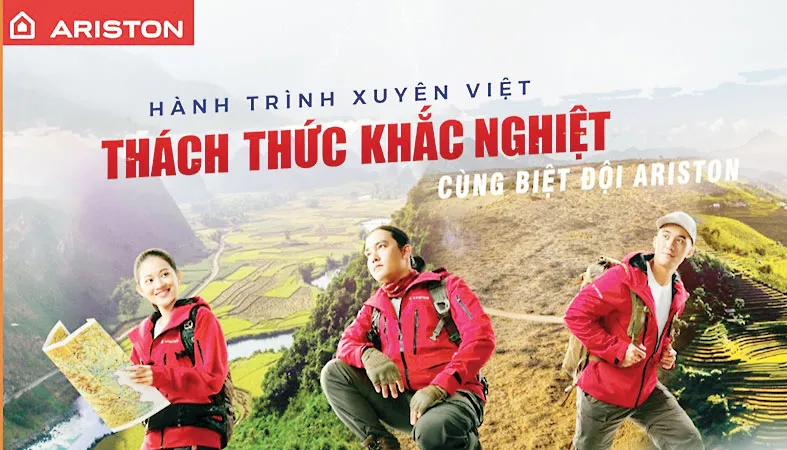 “Hành trình xuyên Việt - Thách thức khắc nghiệt” cùng Biệt đội Ariston