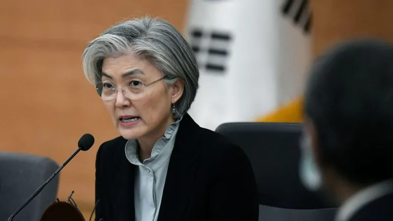  Ngoại trưởng Hàn Quốc Kang Kyung-hwa. Nguồn: REUTERS 