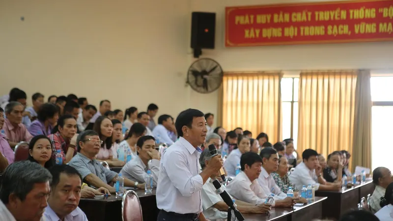 Lịch tiếp xúc cử tri sau Kỳ họp thứ 10 - Quốc hội khóa XIV