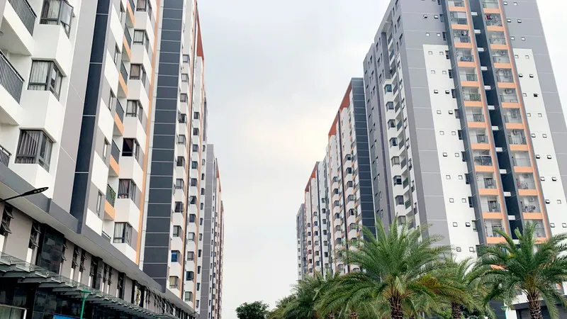  Một dự án chung cư tại quận 9, TPHCM chưa được cấp giấy chứng nhận. Ảnh: HUY PHAN