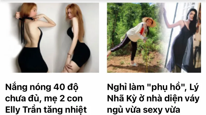Những trang tin online với tít, bài vở đậm chất câu view