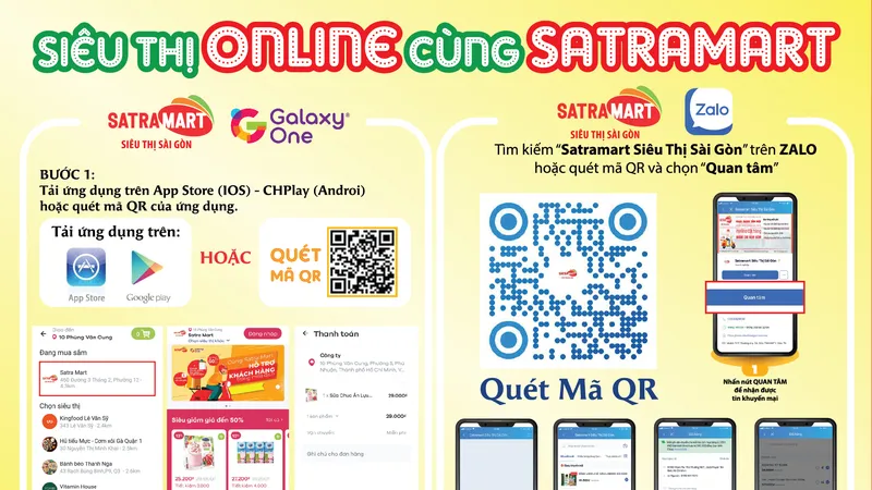 Hệ thống bán lẻ Satra tổ chức chương trình khuyến mại: “Sinh nhật Satra - Mua là có quà”