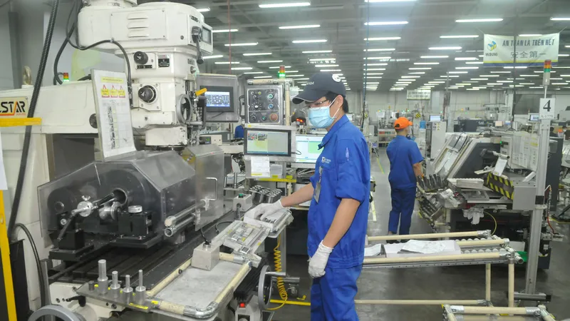 Dây chuyền sản xuất hiện đại giúp tiết kiệm năng lượng, nguyên liệu sản xuất tại Công ty Misumi, TP Thủ Đức