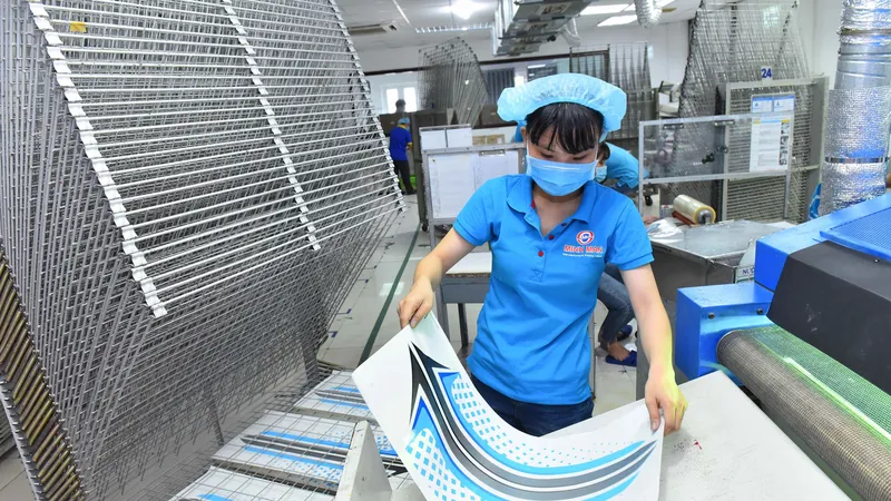 Công ty TNHH Sản xuất thương mại - in Minh Mẫn đã tham gia vào chuỗi cung ứng của Samsung