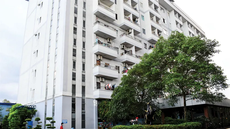 Khu lưu trú Linh Trung II (TPHCM) được đầu tư khang trang phục vụ chỗ ở cho công nhân