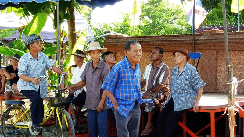 Thái Lan đang ở tình trạng già hóa dân số