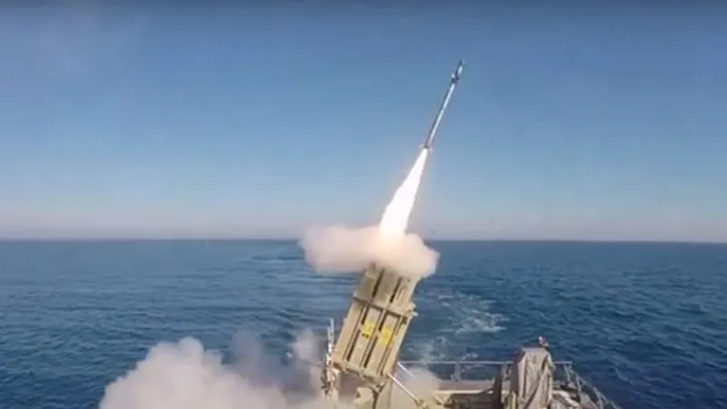 Israel thử nghiệm thành công hệ thống phòng không trên biển