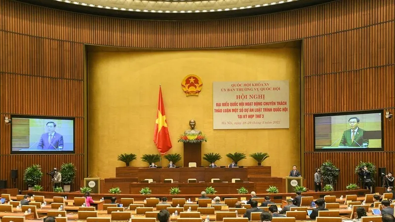  Hội nghị đại biểu Quốc hội (ĐBQH) chuyên trách đã bế mạc sau khi cho ý kiến về dự thảo Luật Điện ảnh (sửa đổi), Luật Kinh doanh bảo hiểm (sửa đổi)