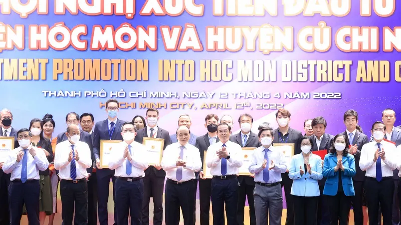 Xúc tiến đầu tư Hóc Môn, Củ Chi: Đòn bẩy từ đổi mới trong tiếp thu sáng kiến doanh nghiệp lớn